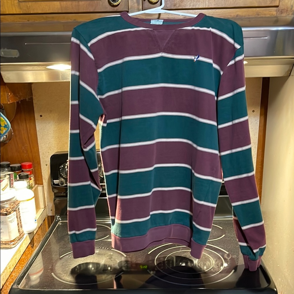 Striped Crewneck Sweater